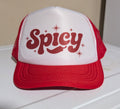 Spicy – Red & White Trucker Hat