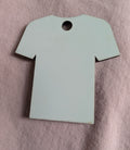 Sublimation Blank- T Shirt Keychain