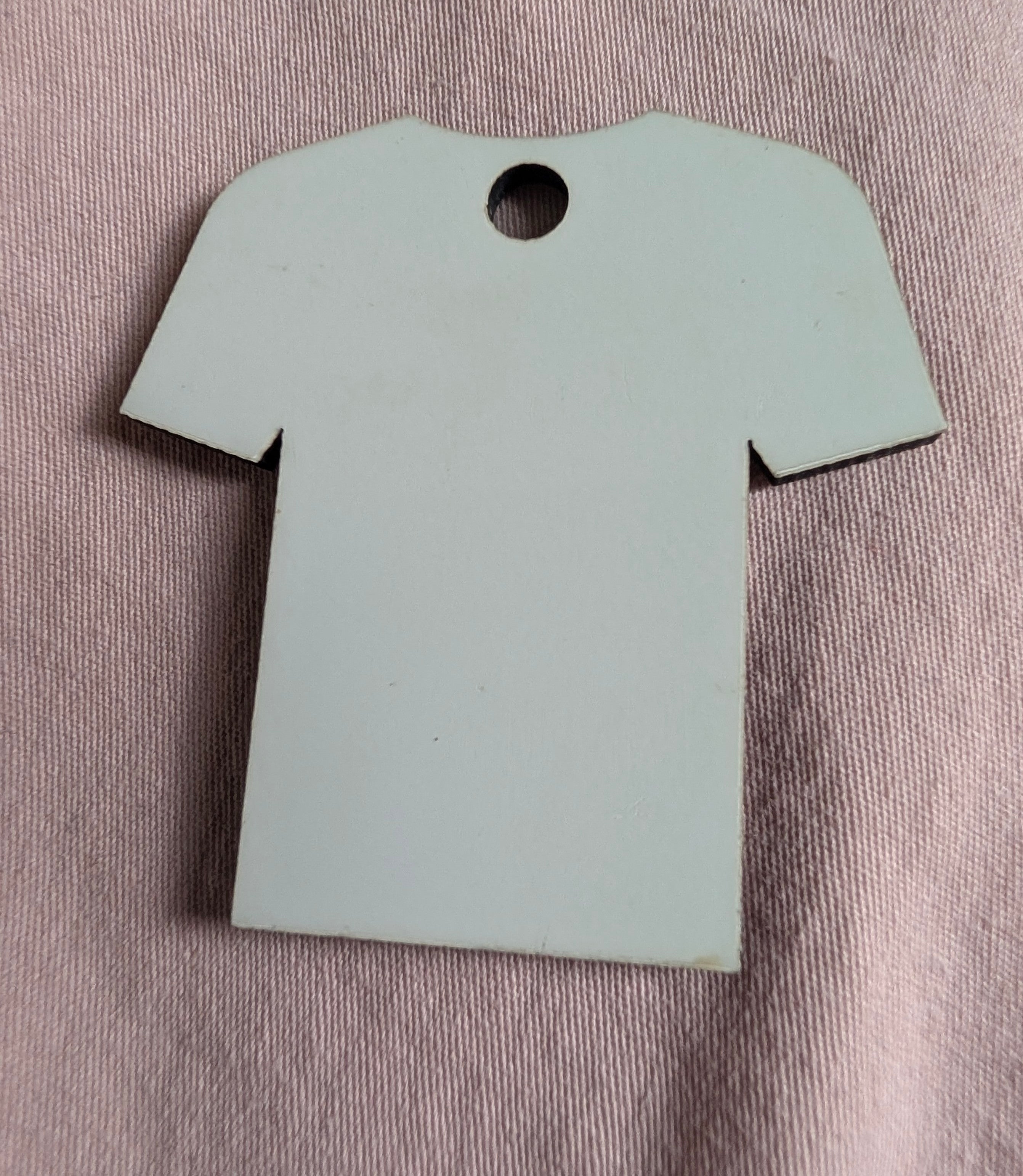 Sublimation Blank- T Shirt Keychain