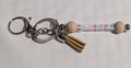 "Florida" Beaded Letter Keychain