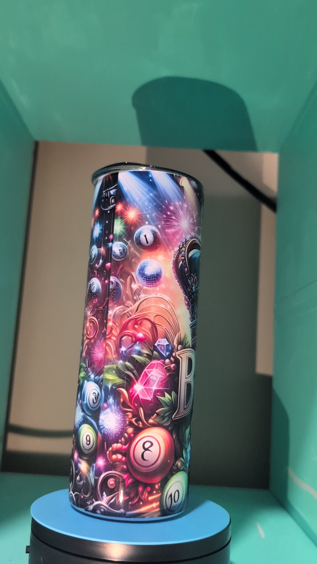 Tumbler-20oz Stainless- Bingo Queen