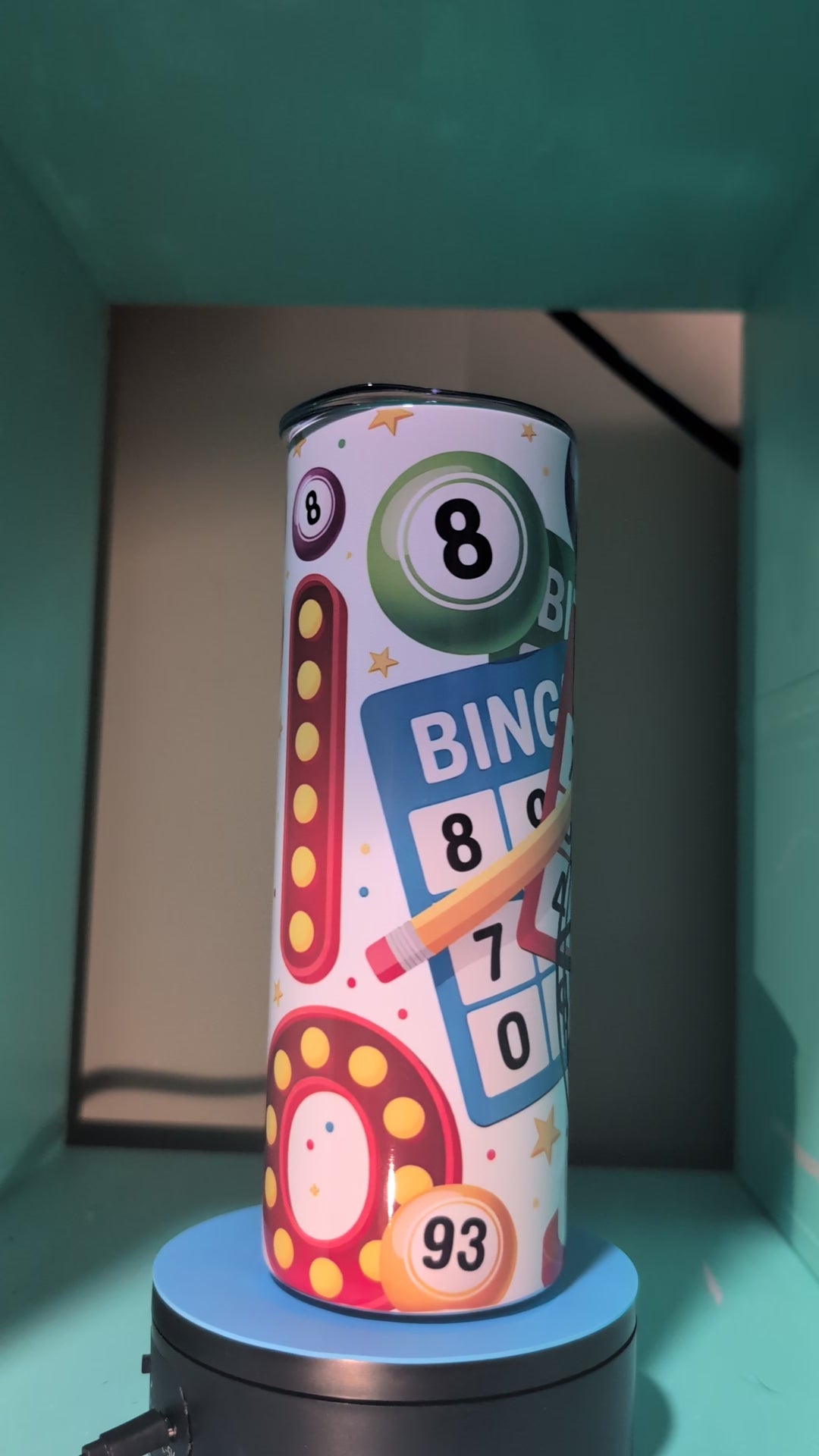 Tumbler- 20oz Stainless- Bingo